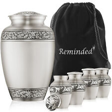 Set of 5 Floral Cremation Urns...