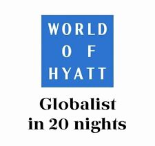Hyatt Globalist Status Challenge (Explorist Status...