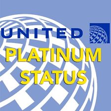 United Platinum Status / Instant Upgrade...