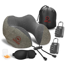 Neck Pillow for Travel(Grey) Set-  TWO...