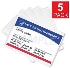 5 Pack - Medicare Card Holder...